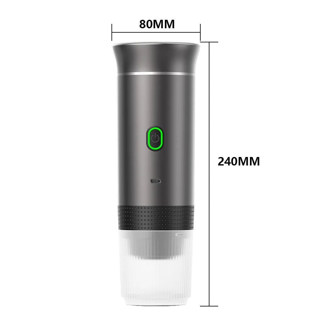 Portable Wireless Espresso Machine | 3-in-1 Coffee Maker for Capsules & Ground Coffee